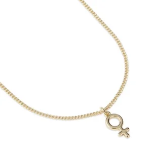 Woman Halsband – Guld